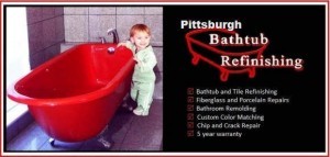 Pittsburgh Bathtub Refinishing | Bathroom Tile and Tub Reglazing | Shower Chip, Crack, and Discoloration Repairs | Pittsburgh and East Ohio